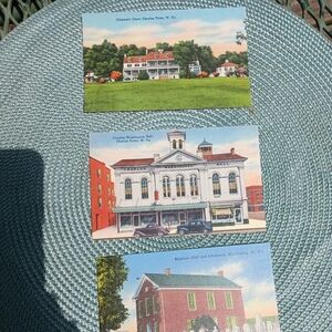 Lot of THREE Vintage West Virginia Post cards